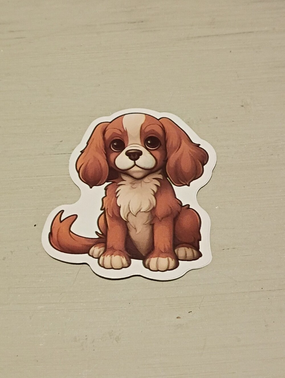 10/$10 Stickers Decal - Cavelier King Charles Spaniel Puppy Kawaii Animal